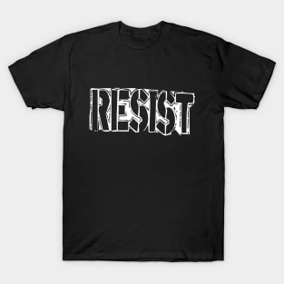 Punk - RESIST white T-Shirt